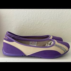 Beauty Shape Purple Loafers